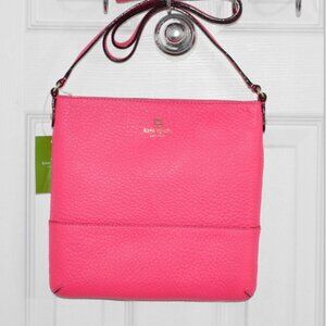 NWT Kate Spade Cora Southport Avenue Crossbody Bag Zinnia Neon Pink: Rare Color